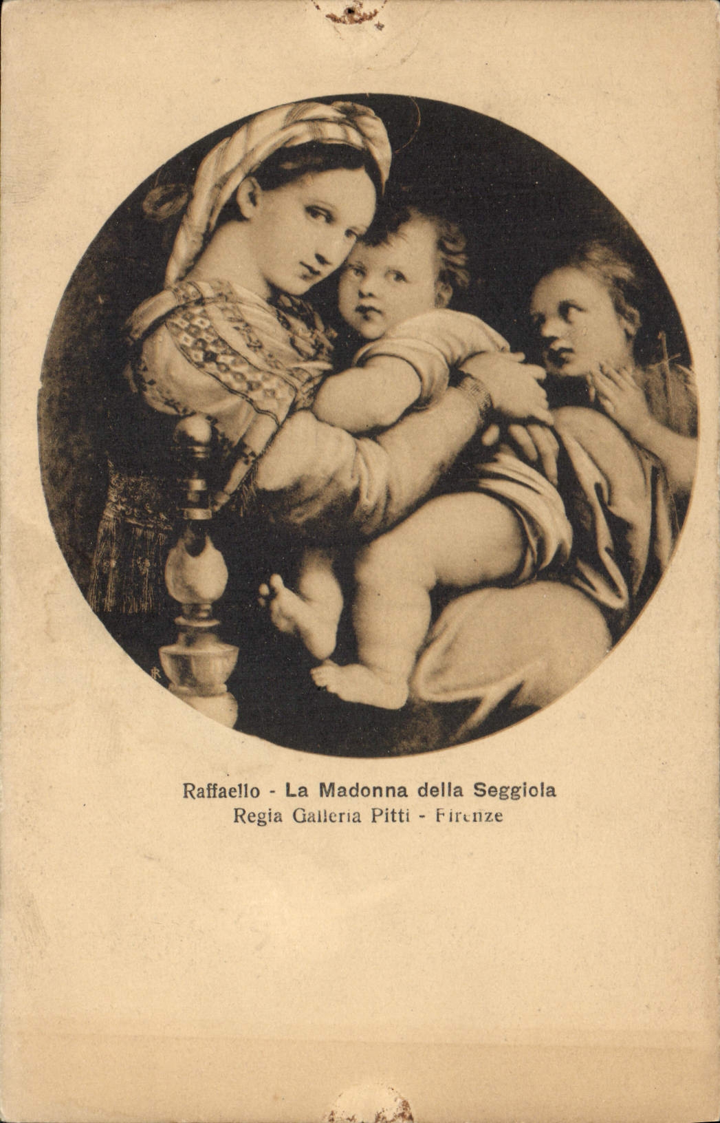 CPA Raffaello La Madonna della Seggiola 