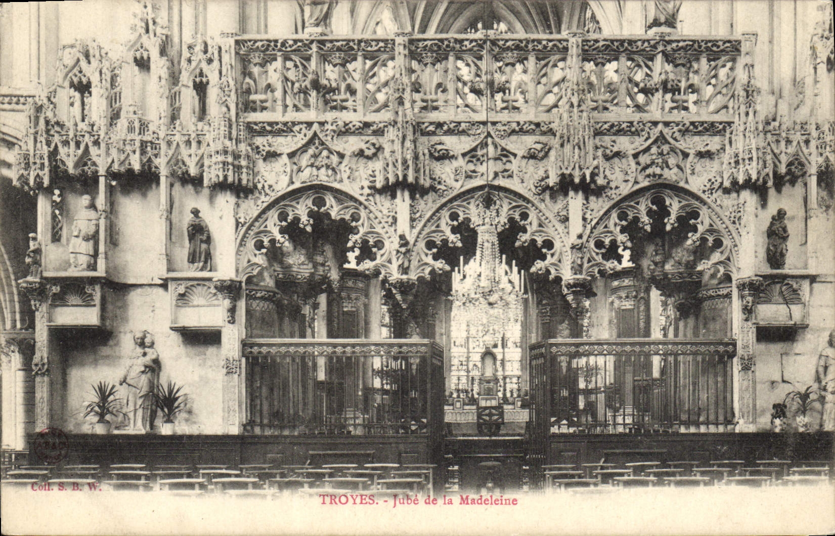 CPA Troyes Jube de la Madeleine 