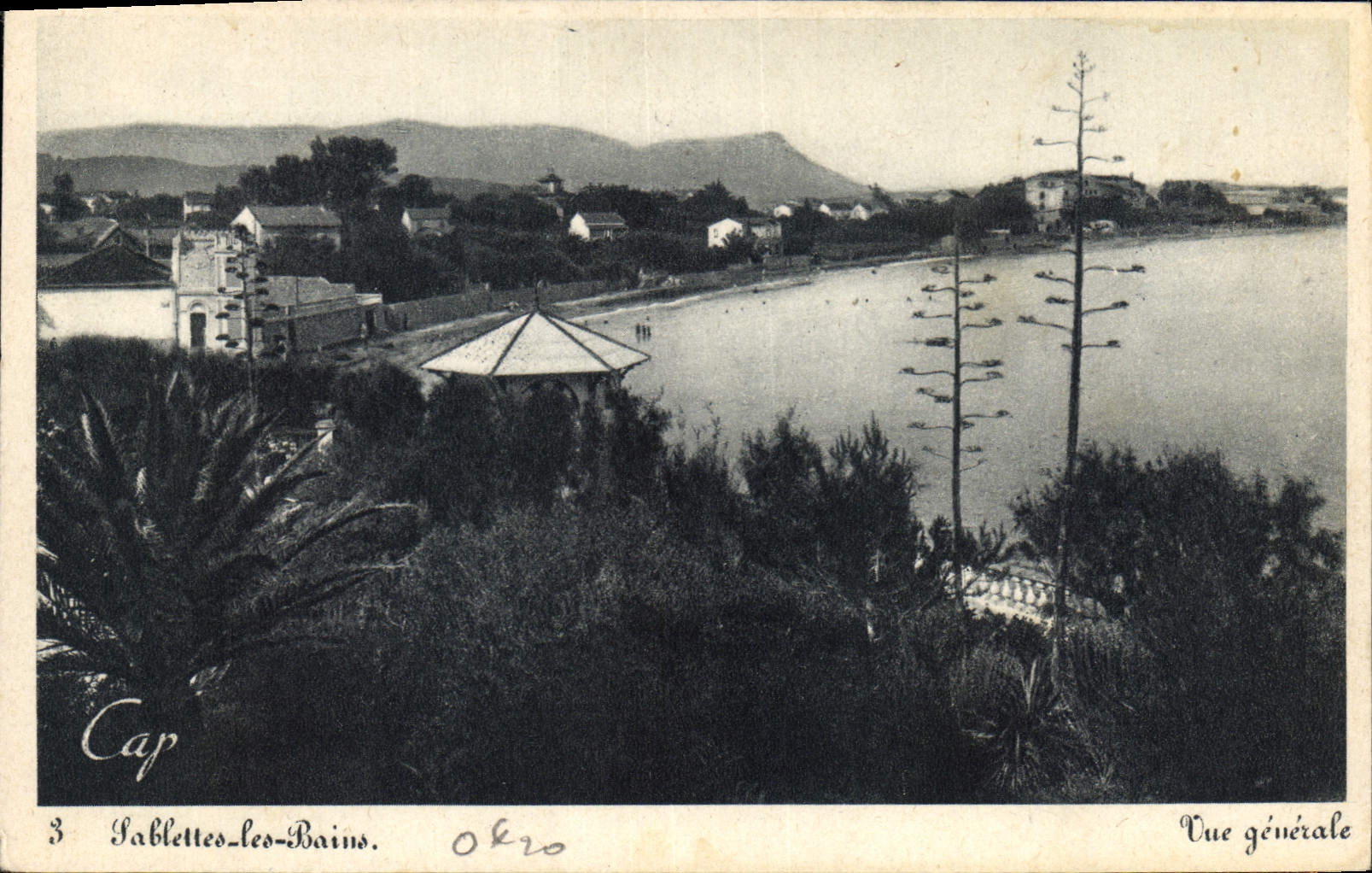 CPA Sablettes les Bains Vue generale 