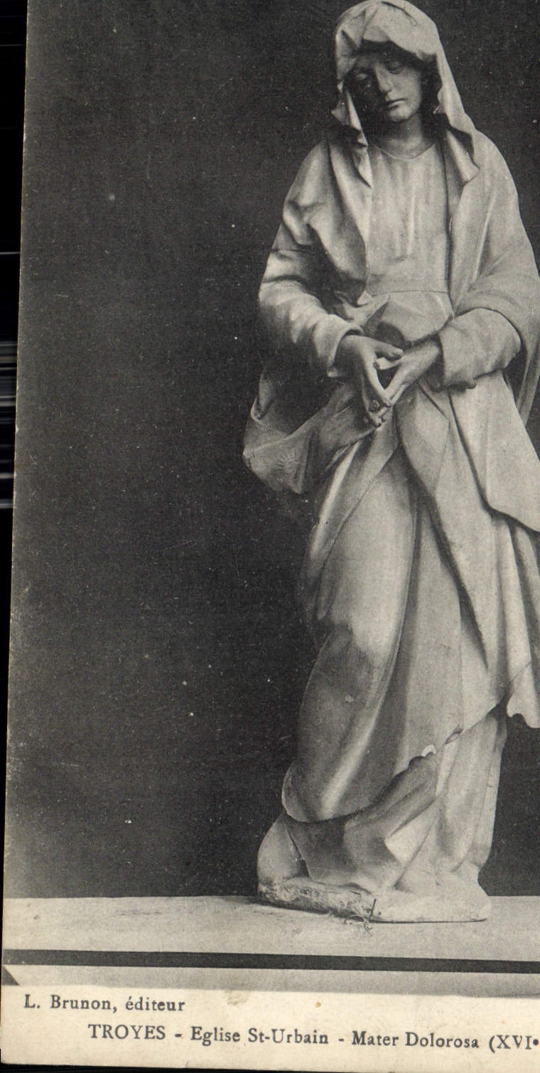 CPA Troyes Eglise St Urbain Mater Dolorosa 