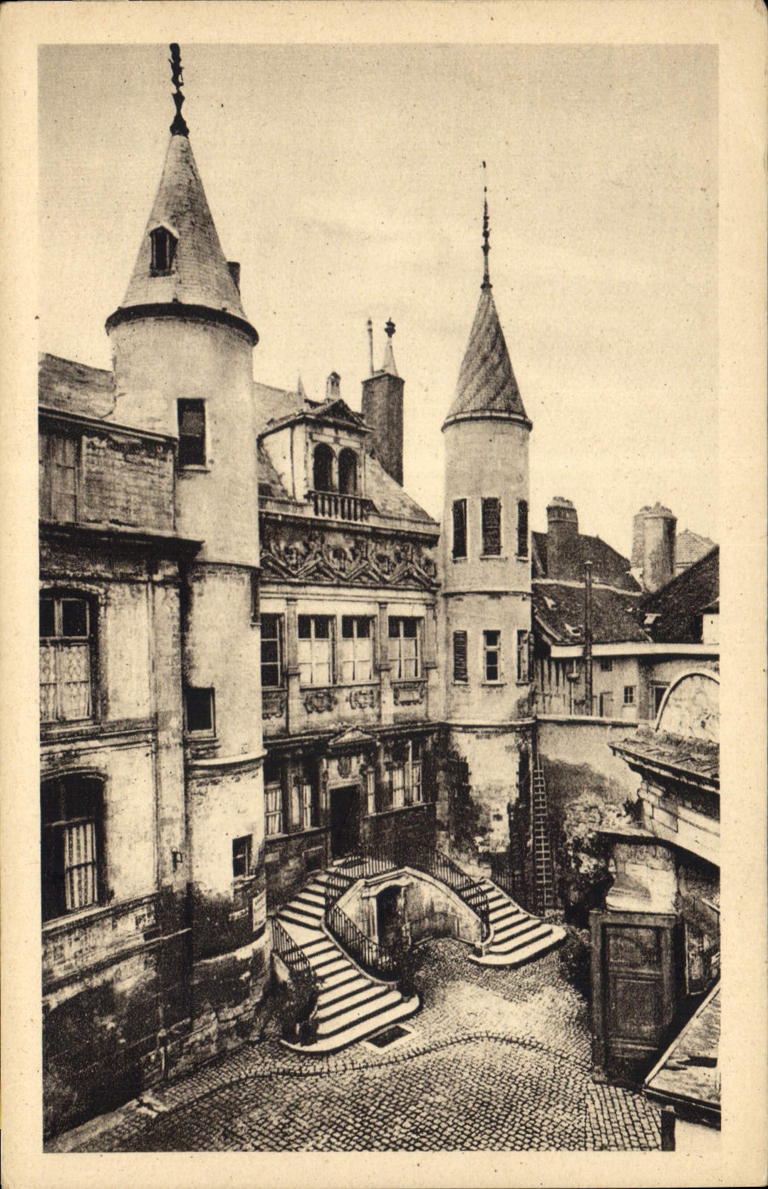 CPA Troyes Aube Hotel de Vauluisant Rue de Vauluisant