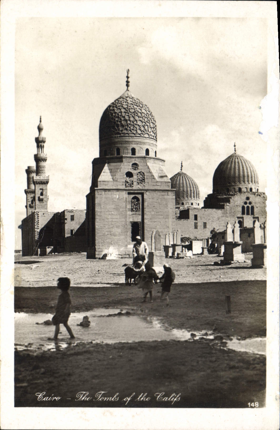 CPA Cairo The Tombs of the Calips 