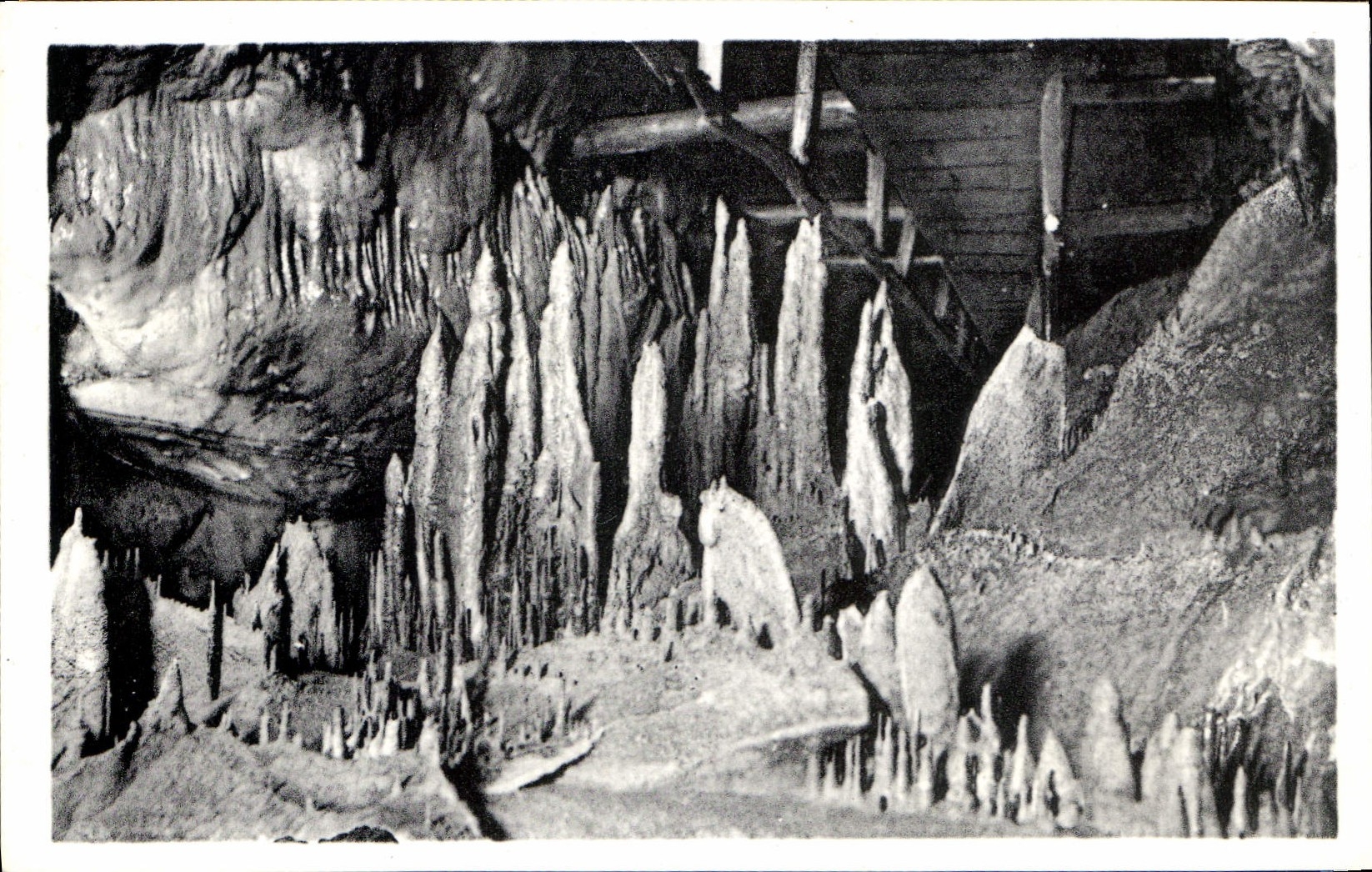 CPA Les Pyrenees Les Grottes de Betharram Les Larmes figees 