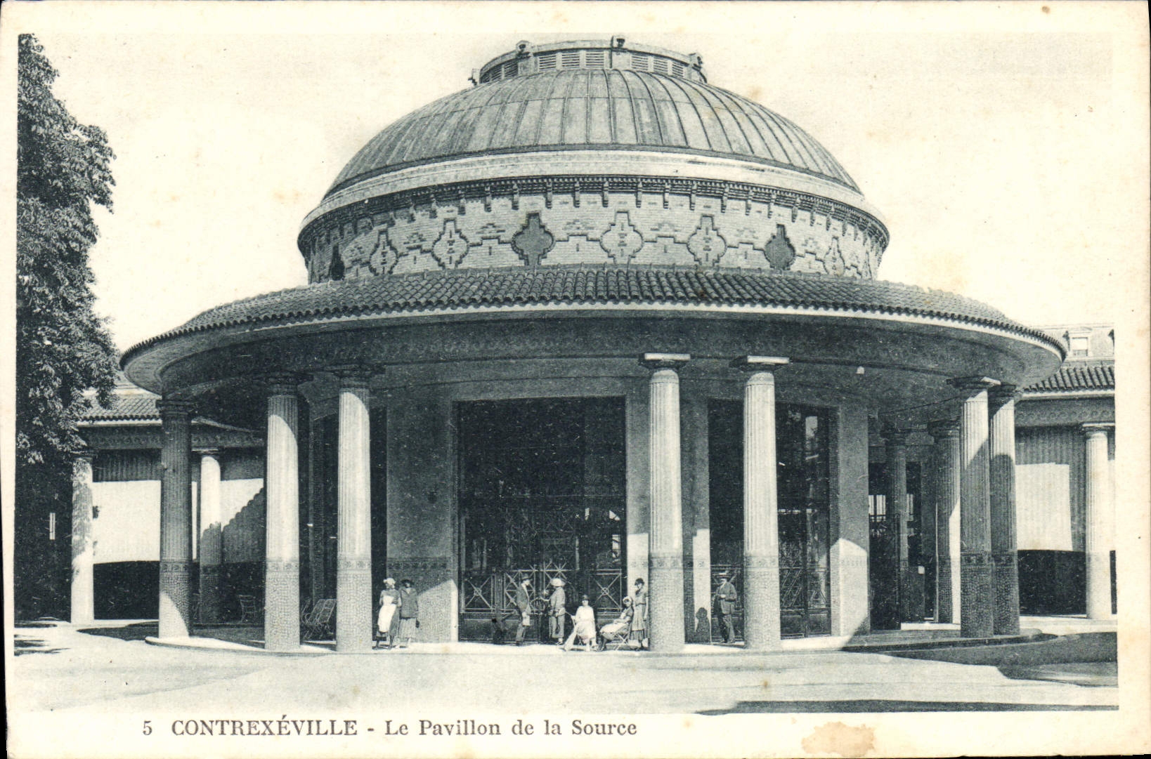 CPA Contreville Le Pavillon de la Source 