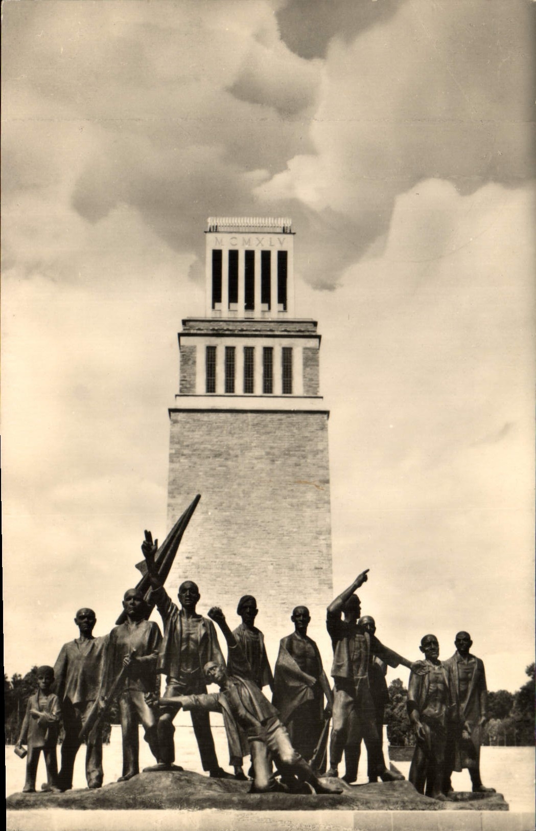 CPA Lieu Exhortatif et Commemoratif National de Buchenwald