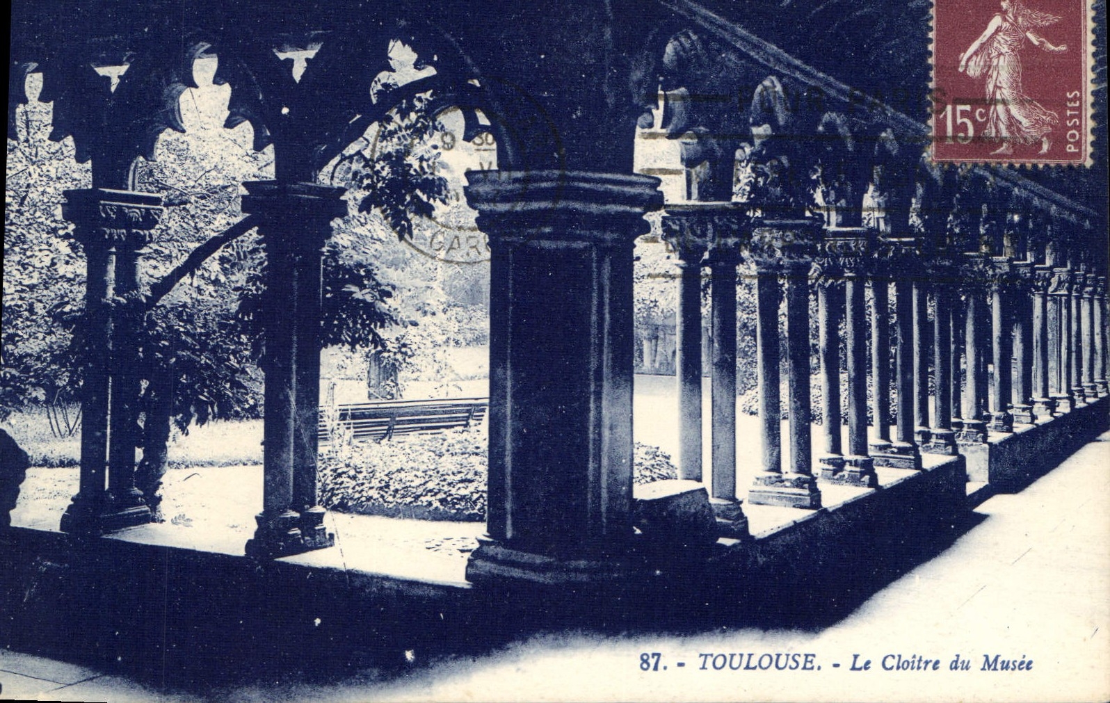 CPA Toulouse Le Cloitre du Musee 