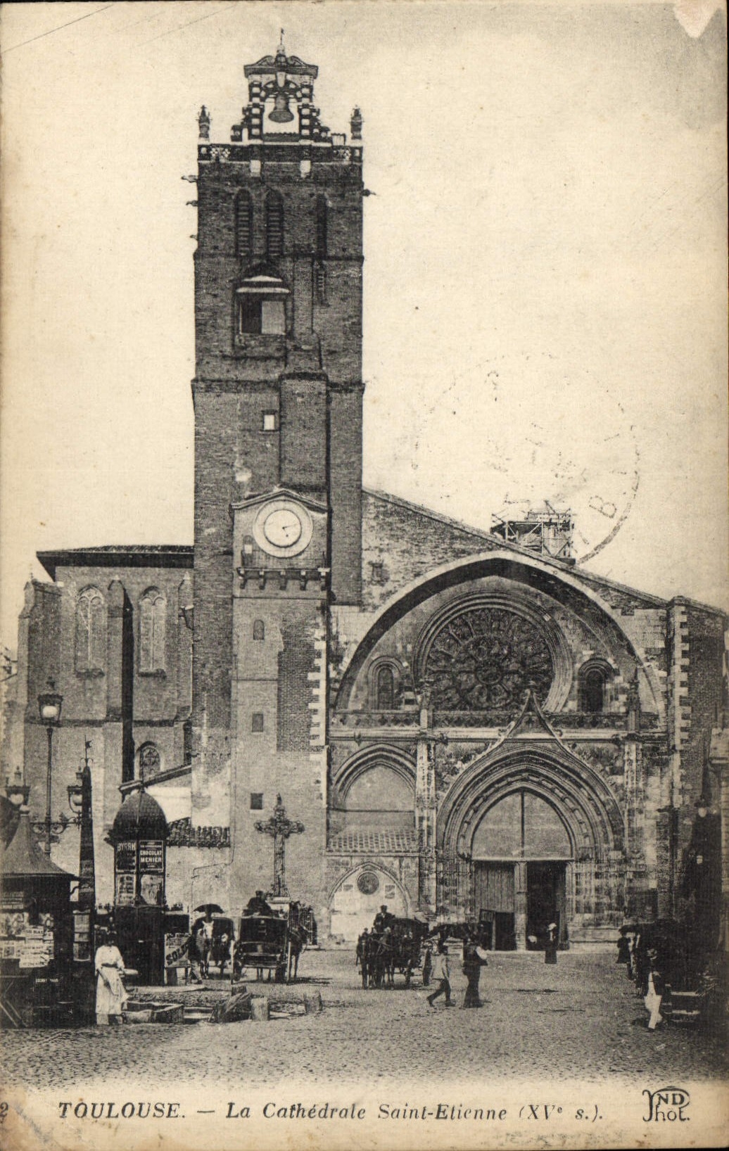 CPA Toulouse La Cathedrale Saint Etienne 