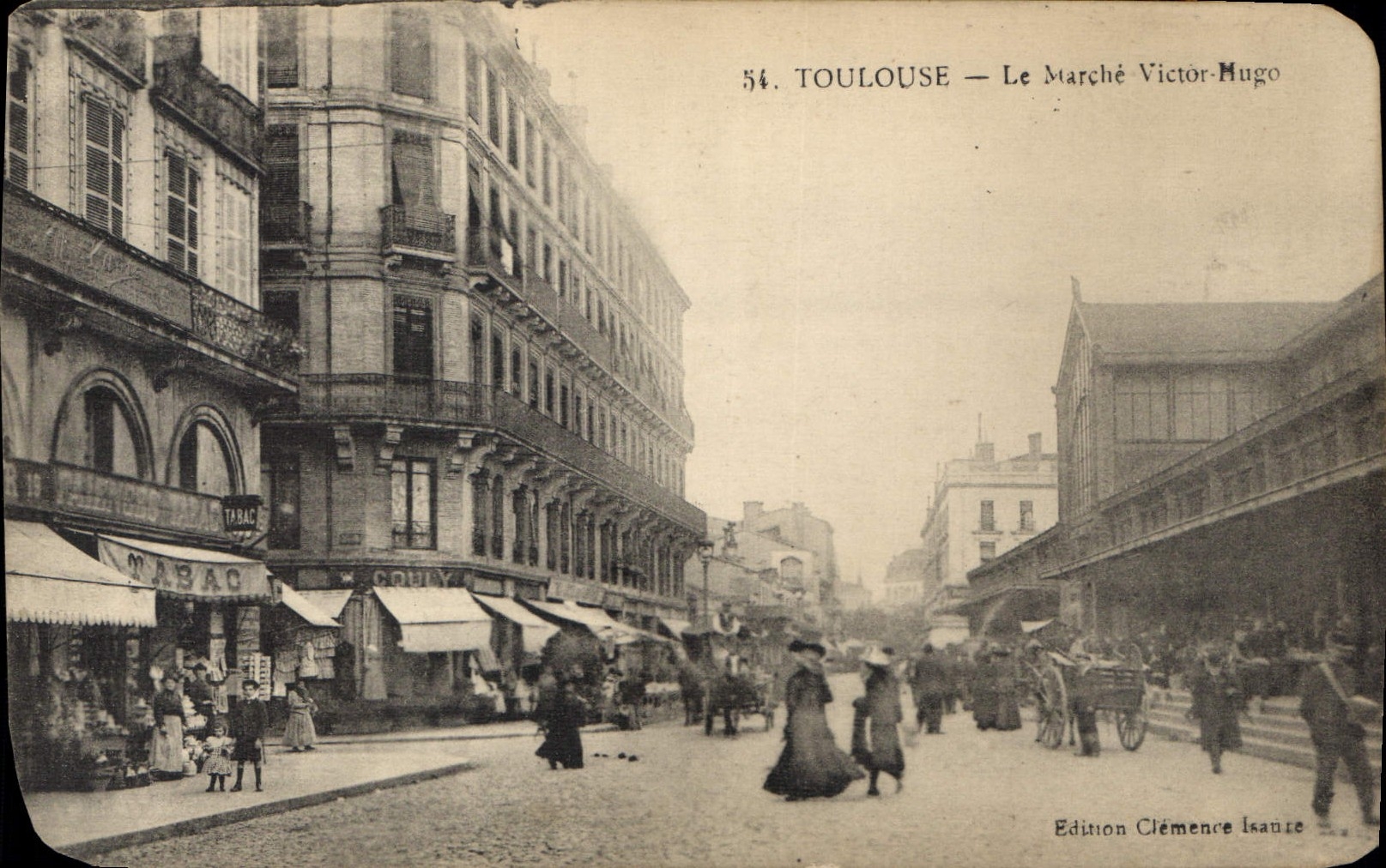 CPA Toulouse Le Marche Victor Hugo 