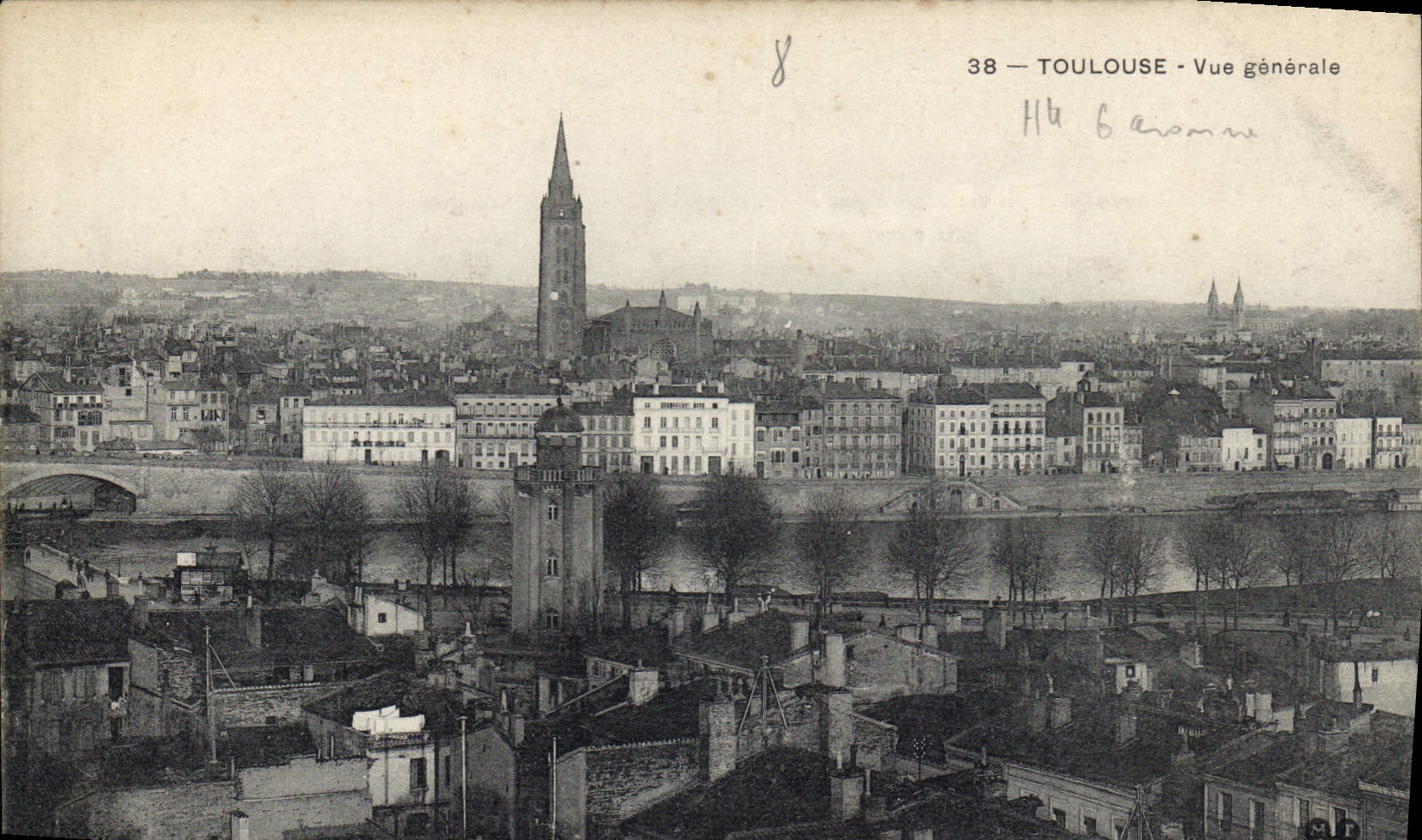 CPA Toulouse Vue Generale 
