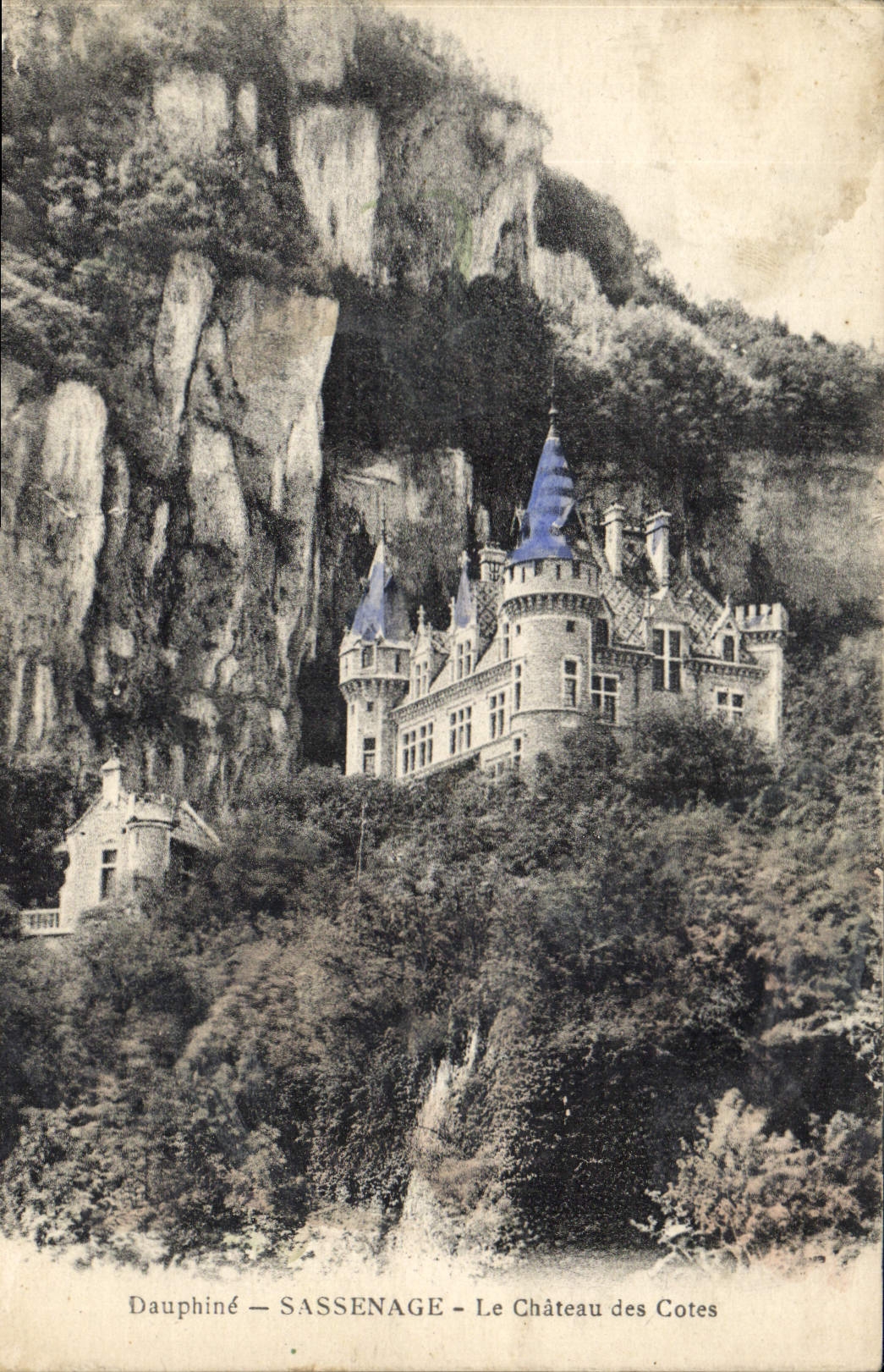 CPA Dauphine Sassenage Le Chateau des Cotes 