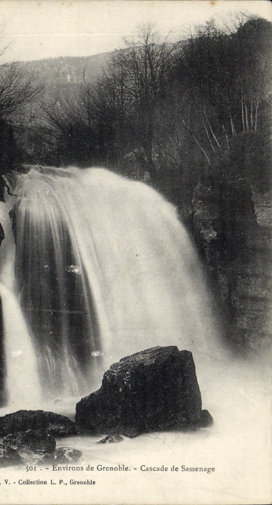 CPA Environs de Grenoble Cascade de Sassenage 