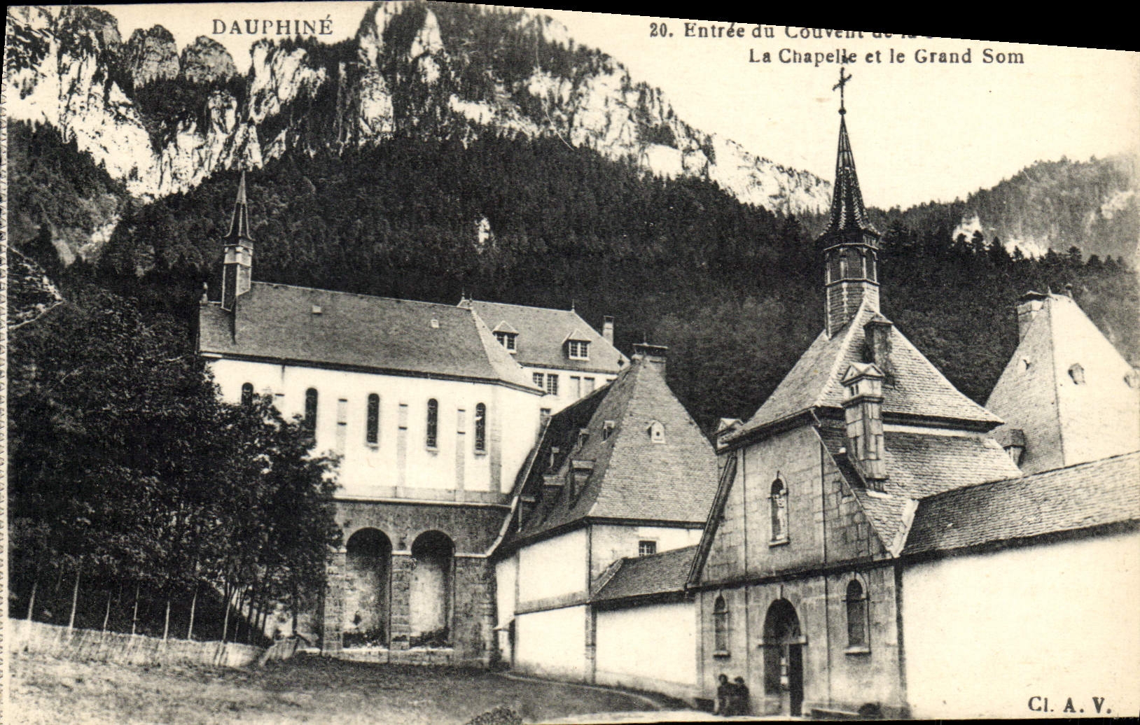 CPA Dauphine La Chapelle et le Grand Som