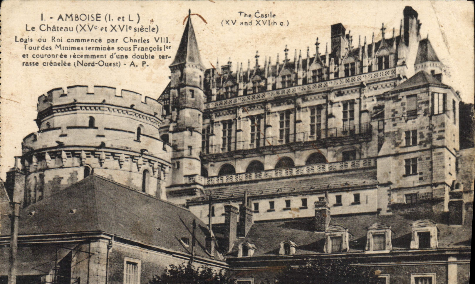CPA Amboise Le Chateau 