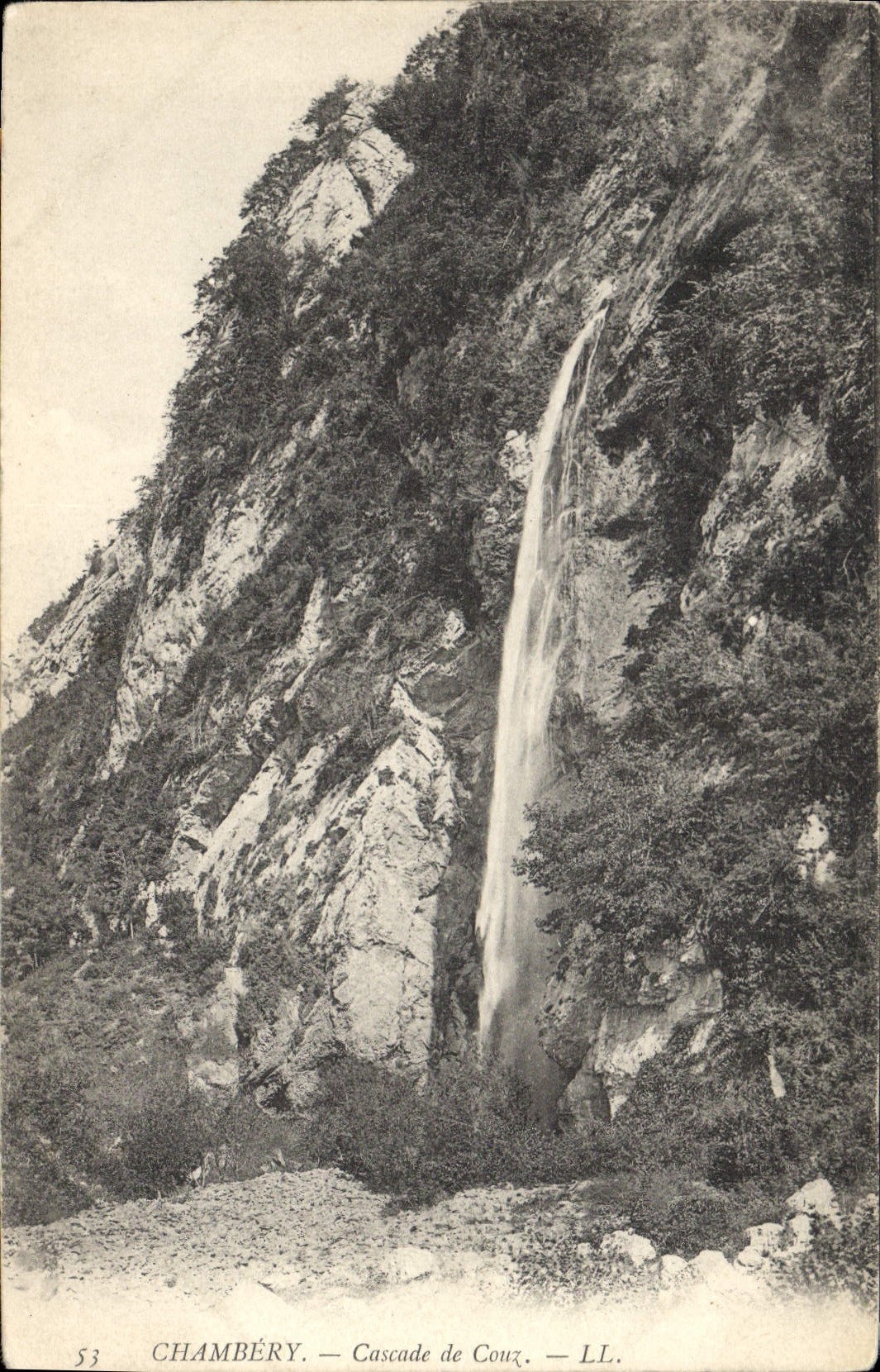 CPA Chambery Cascade de Couz 