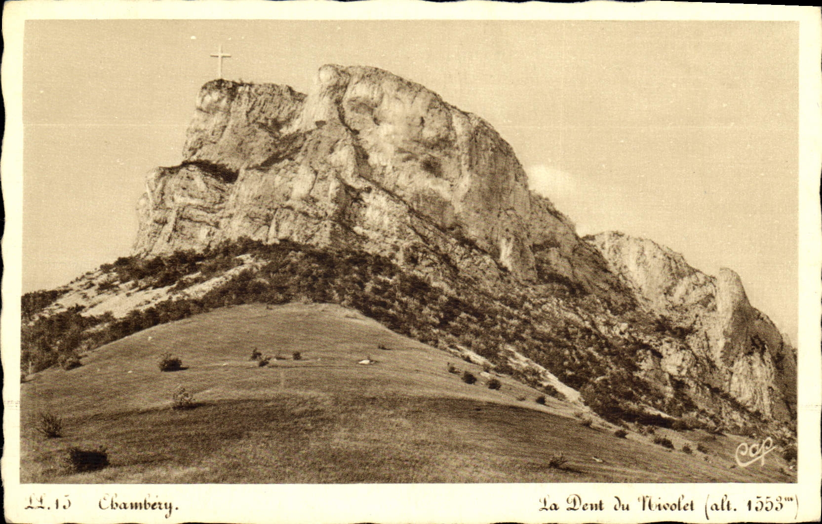 CPA Chambery La dent de Nicolet