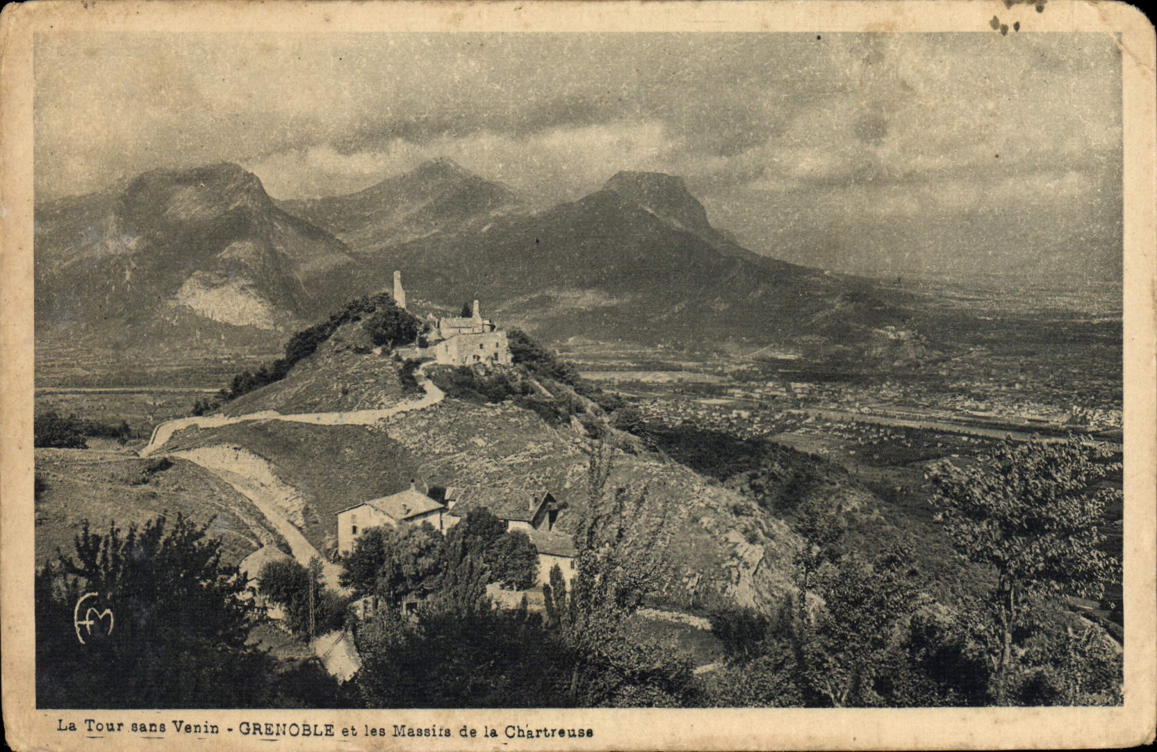 CPA La Tour sans Venin Grenoble et les Massifs de la Chartreuse