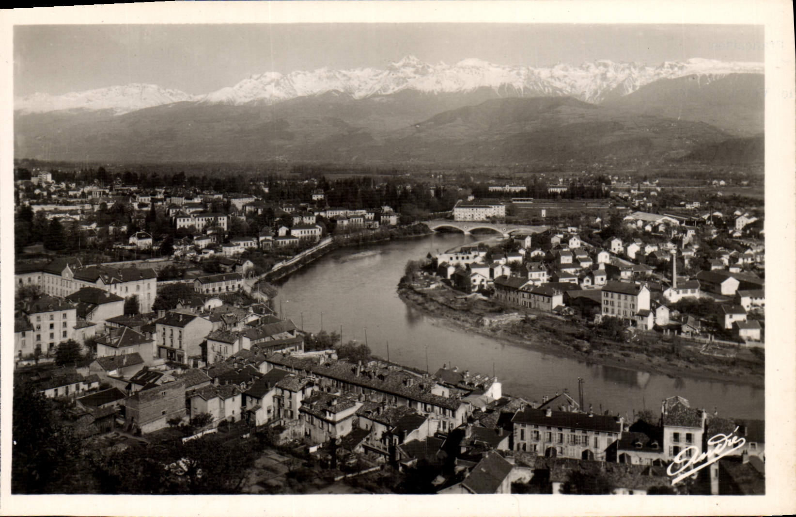 CPA Grenoble L'Isere et les Alpes 