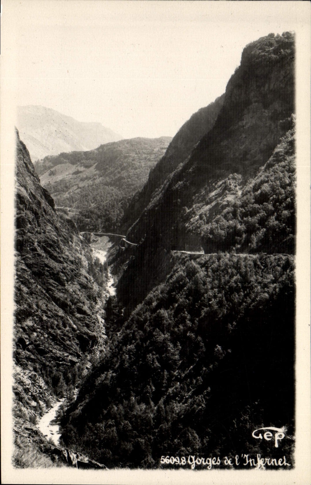 CPA Gorges de l'Infernet 