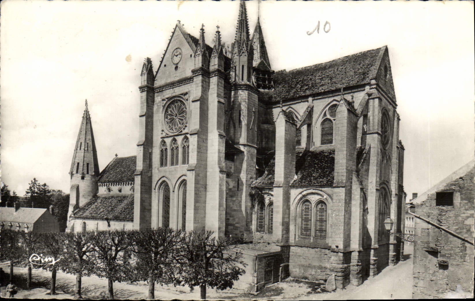 CPA Bury Oise l'Eglise 