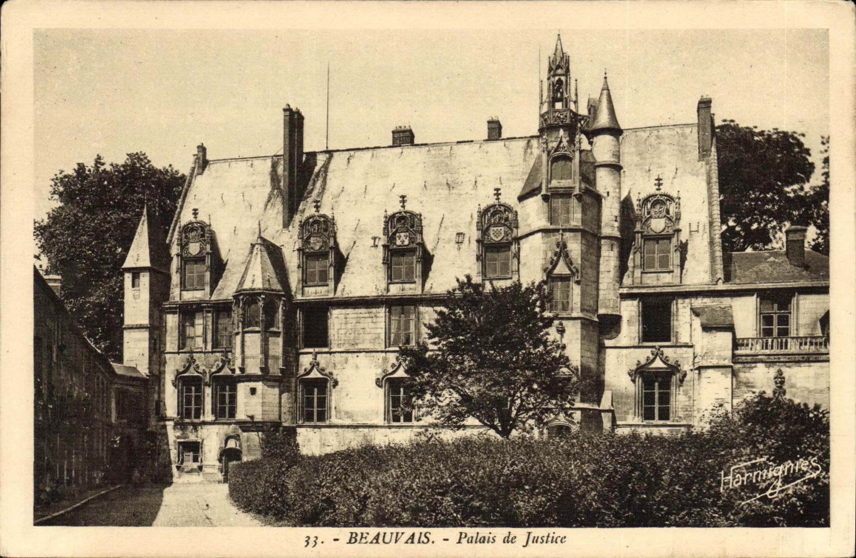 CPA Beauvais Palais de Justice 