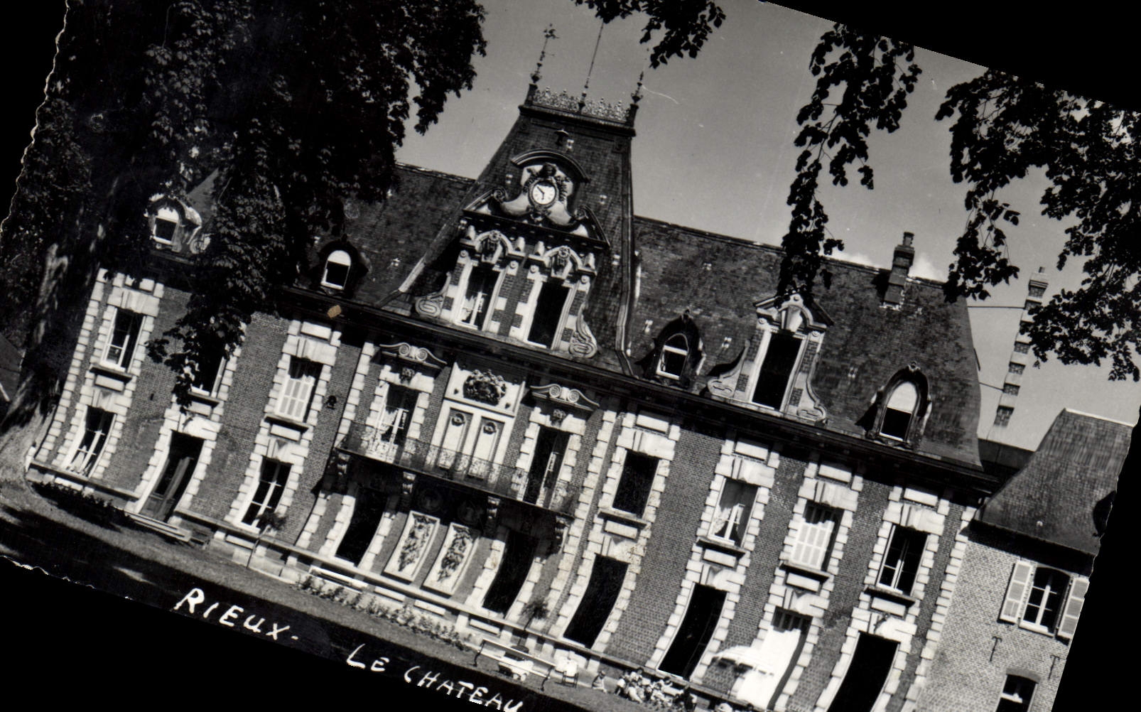 CPA Rieux Le Chateau 