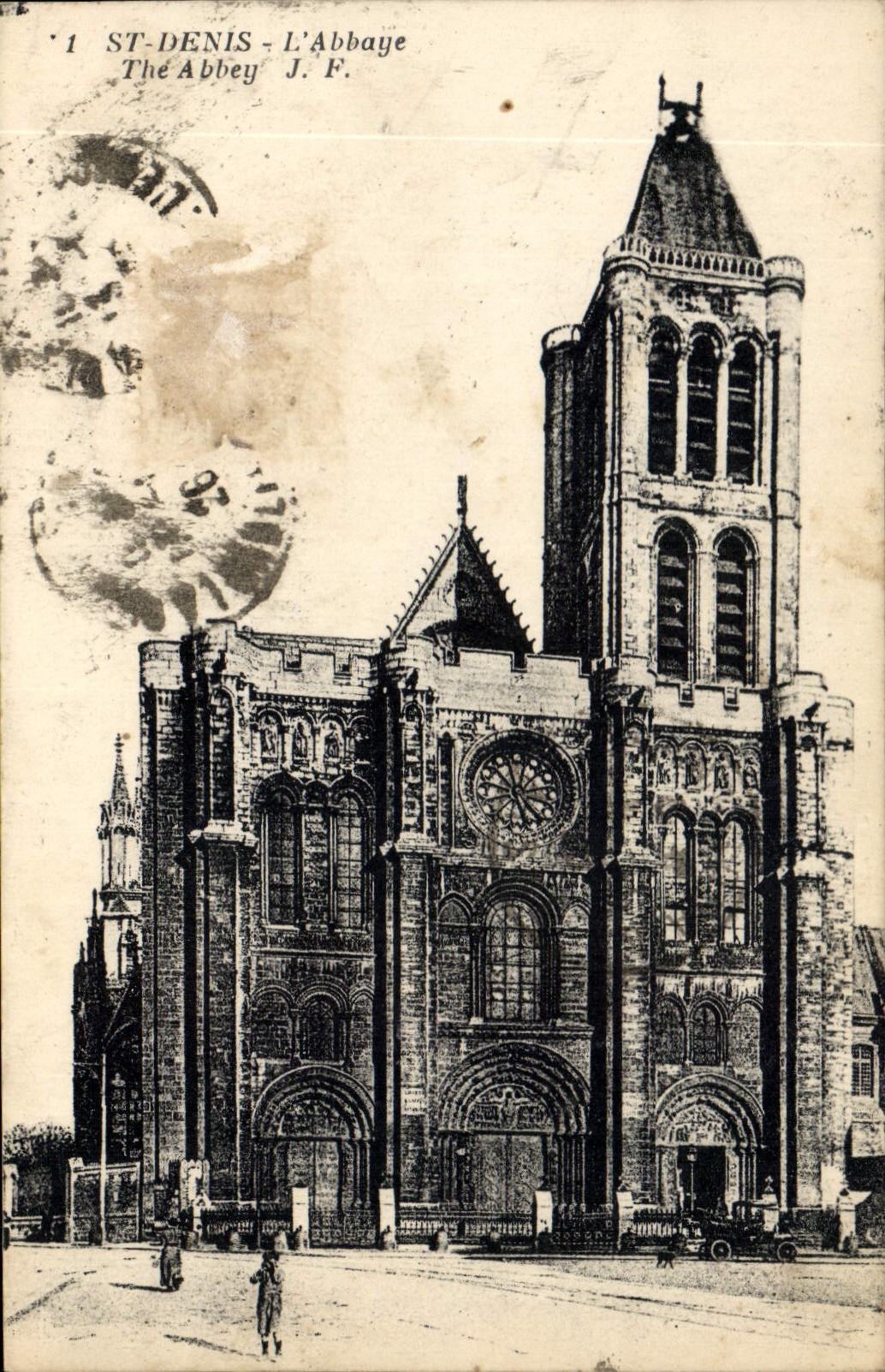 CPA St Denis l'Abbaye 