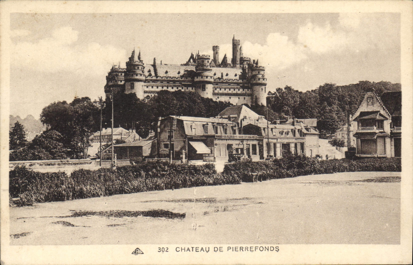 CPA Chateau de Pierrefonds 