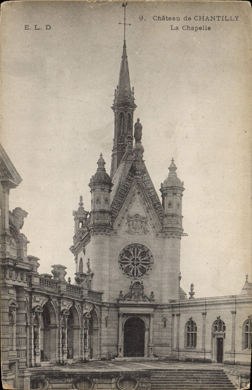 CPA Chateau de Chantilly La Chapelle 