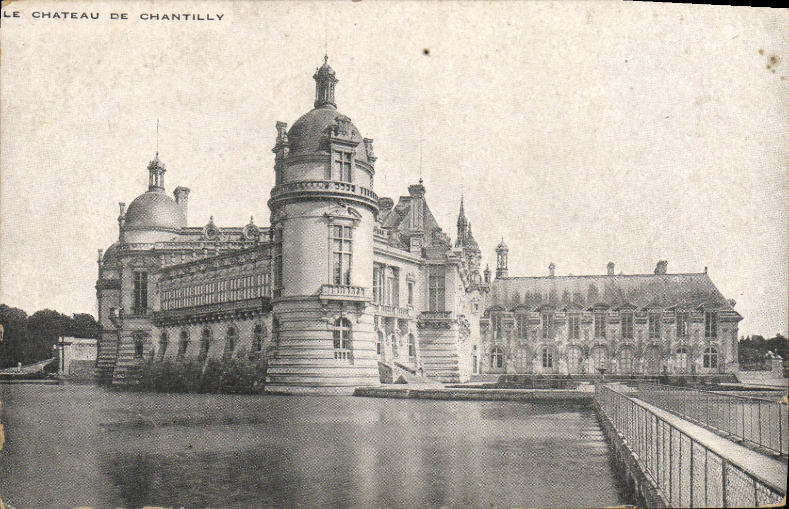 CPA Le Chateau de Chantilly 