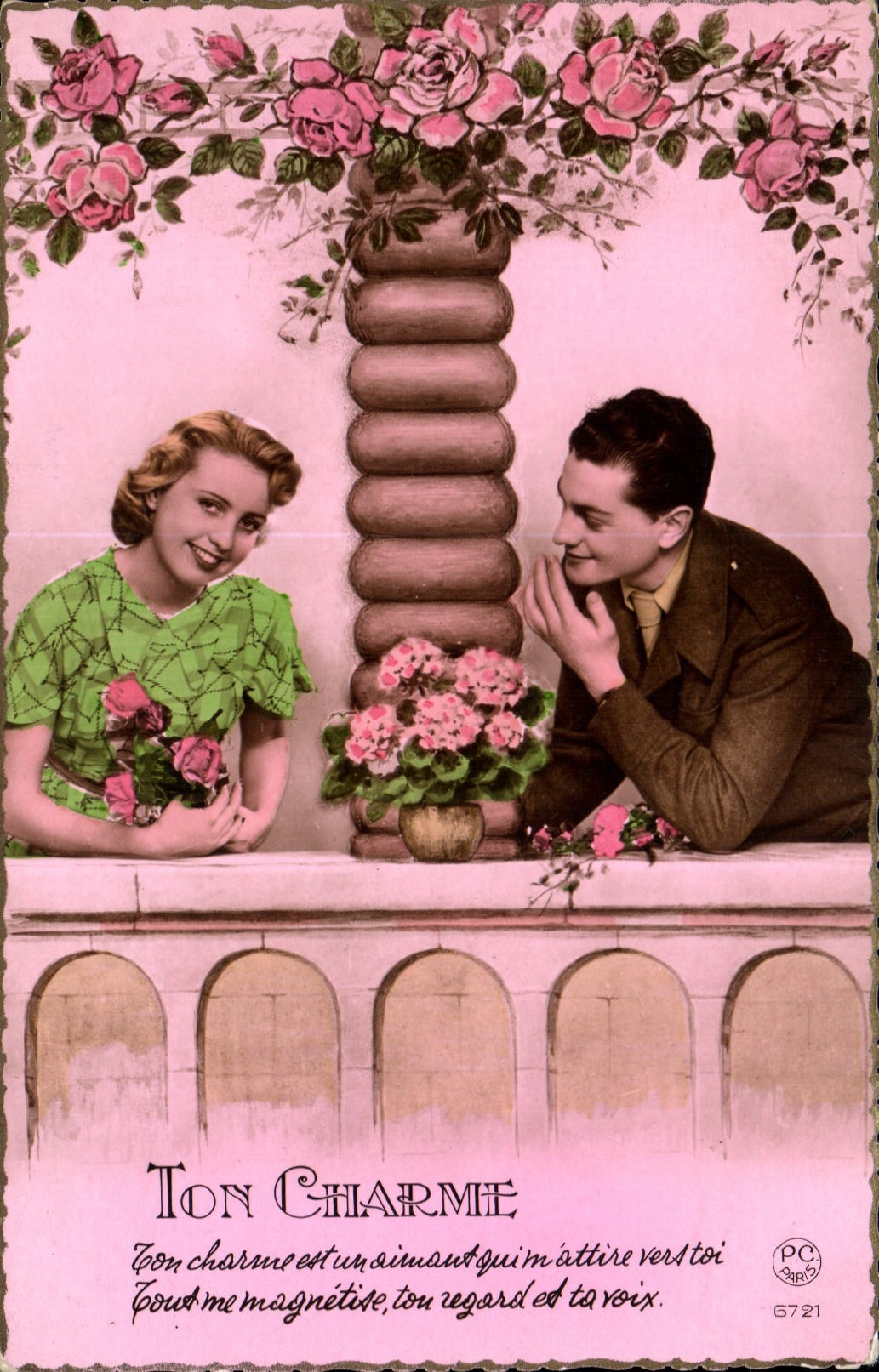 CPA Ton Charme Femme