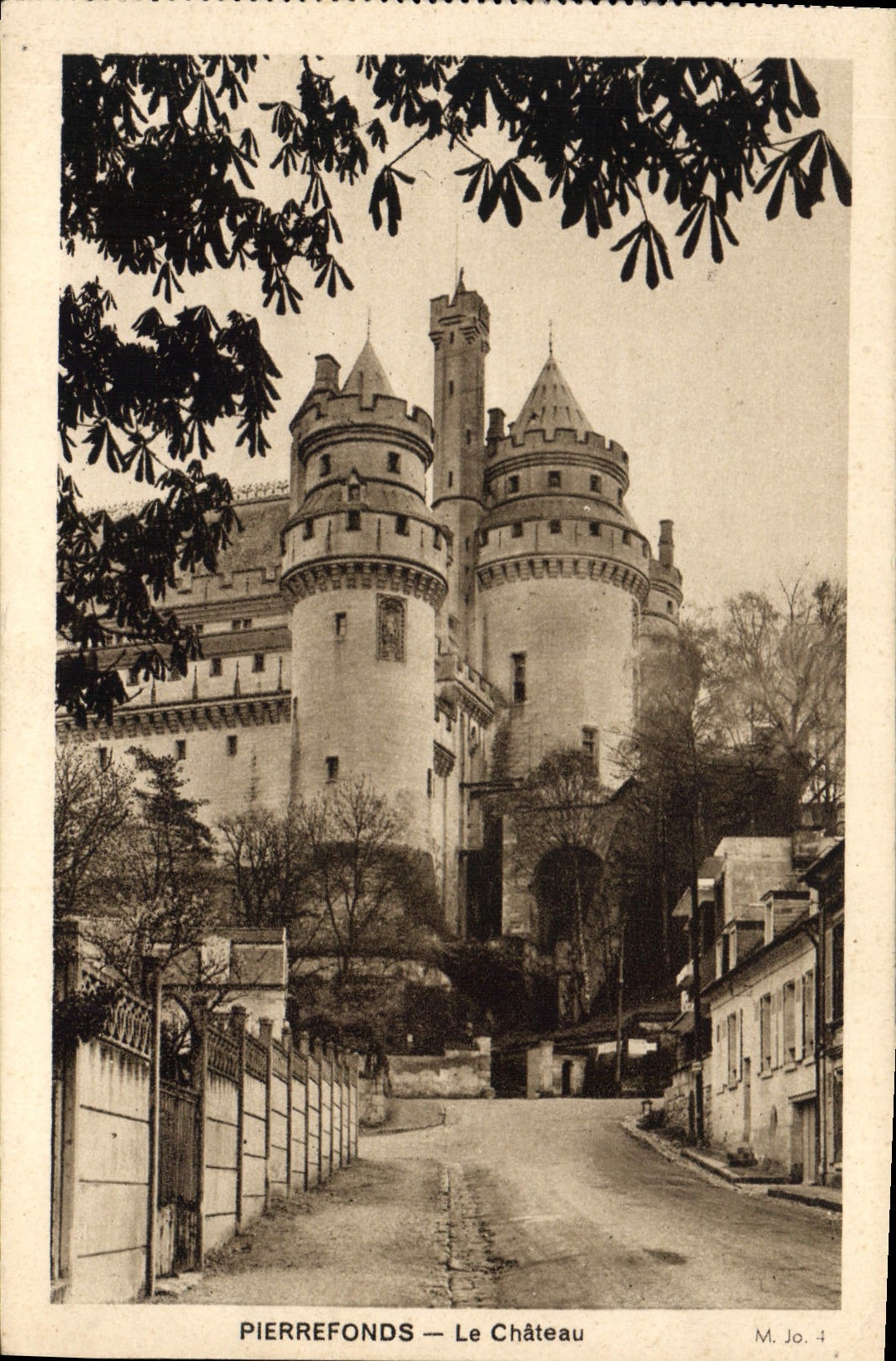 CPA Pierrefonds le Chateau 