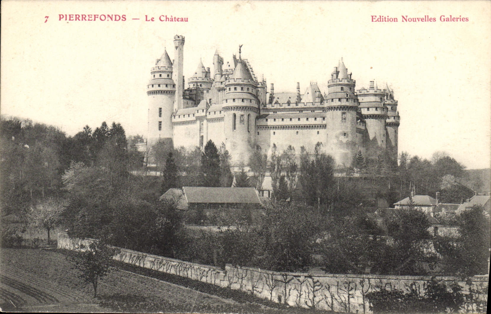 CPA Pierrefonds Le Chateau 
