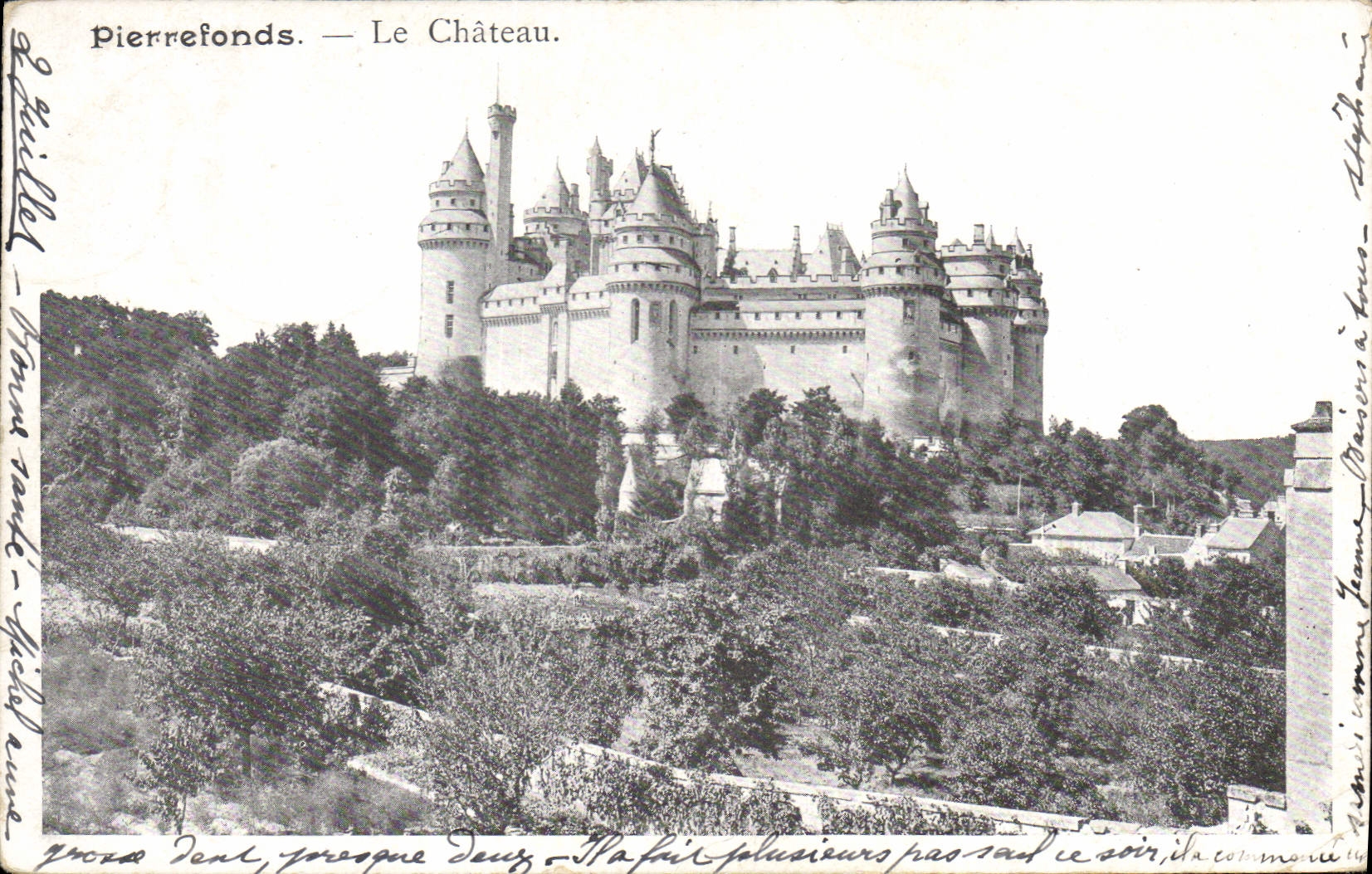 CPA Pierrefonds Le Chateau 