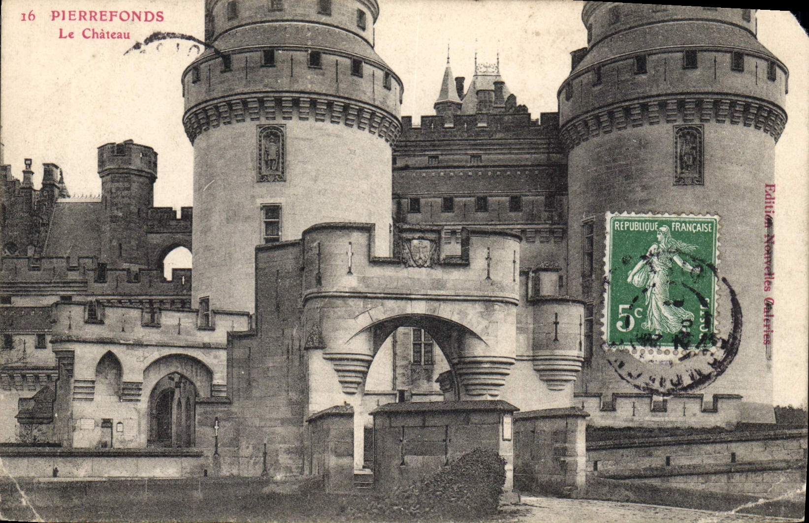 CPA Pierrefonds le Chateau 