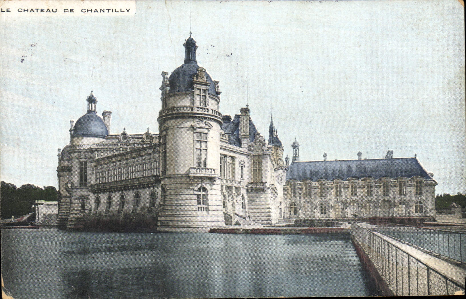 CPA Le Chateau de Chantilly 