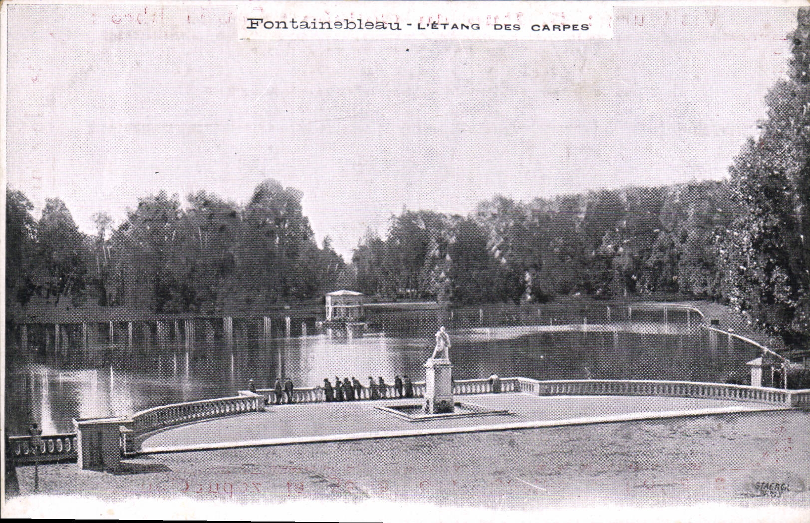 CPA Fontainebleau L'Etang des Carpes 