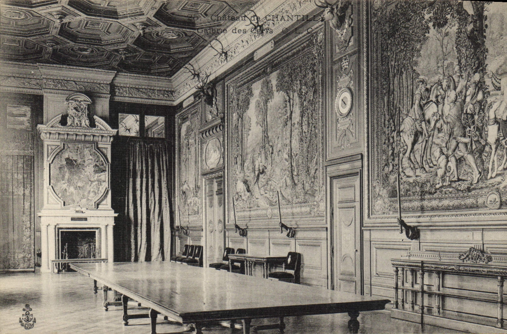 CPA Chateau de Chantilly 