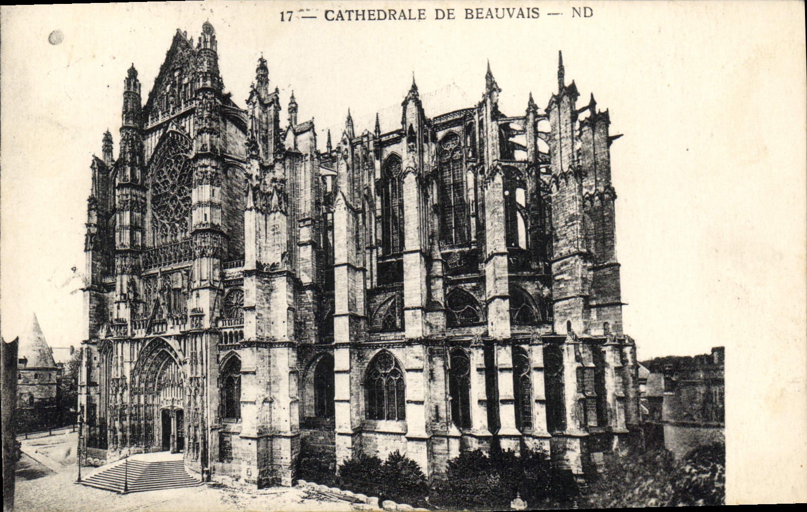 CPA Cathedrale de Beauvais 