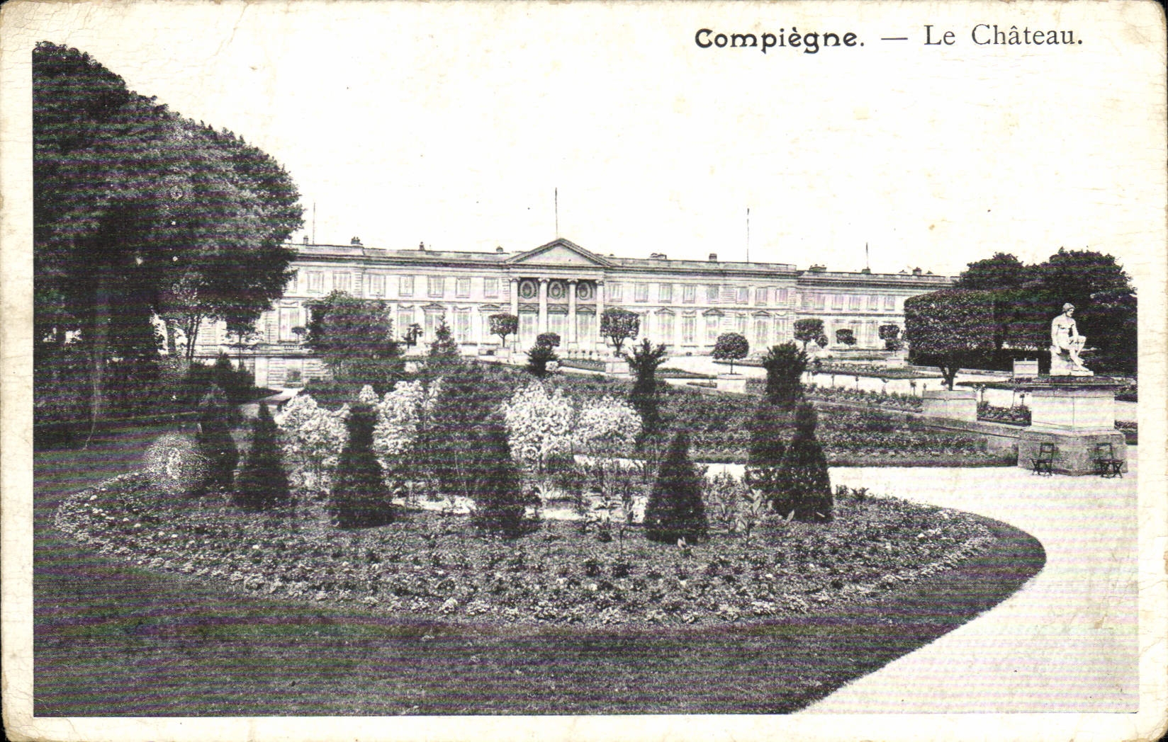 CPA Compiegne le Chateau 