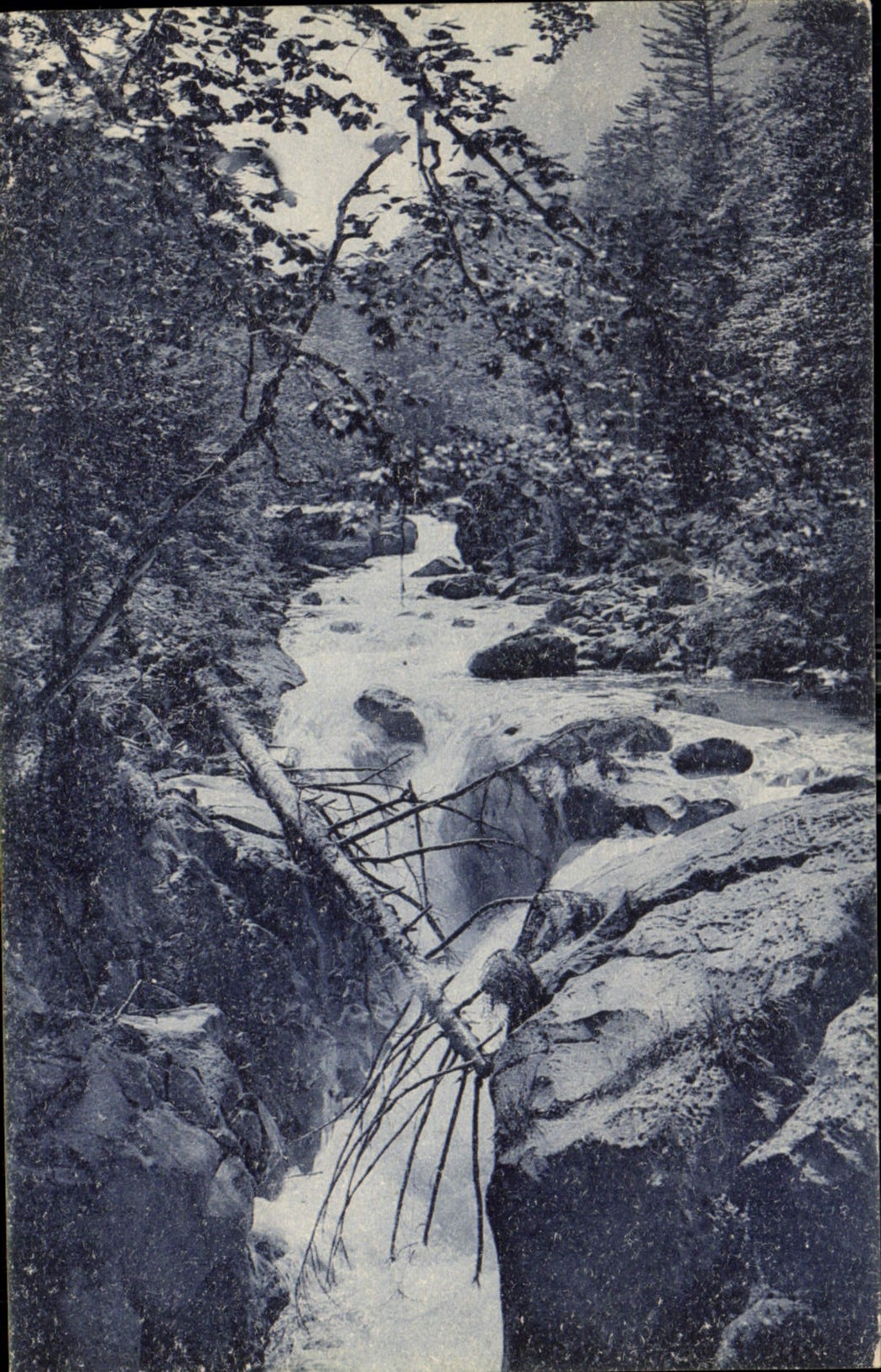 CPA Cauterets Cascade du Pas du Fours 