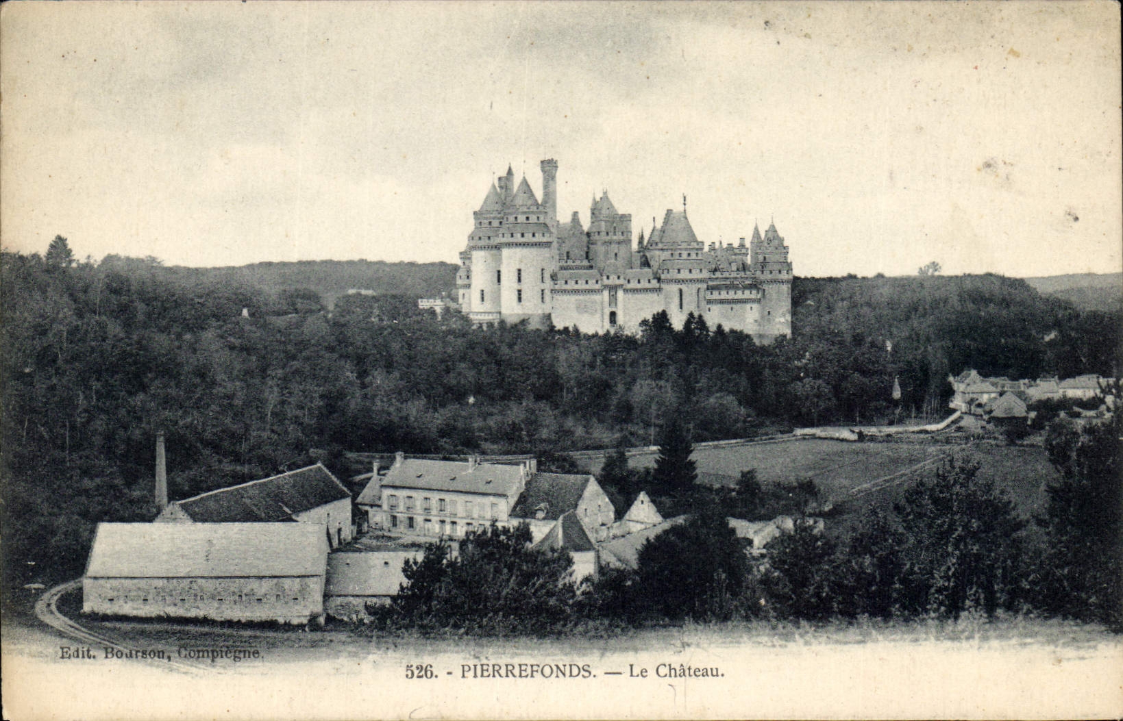 CPA Pierrefonds Le Chateau 