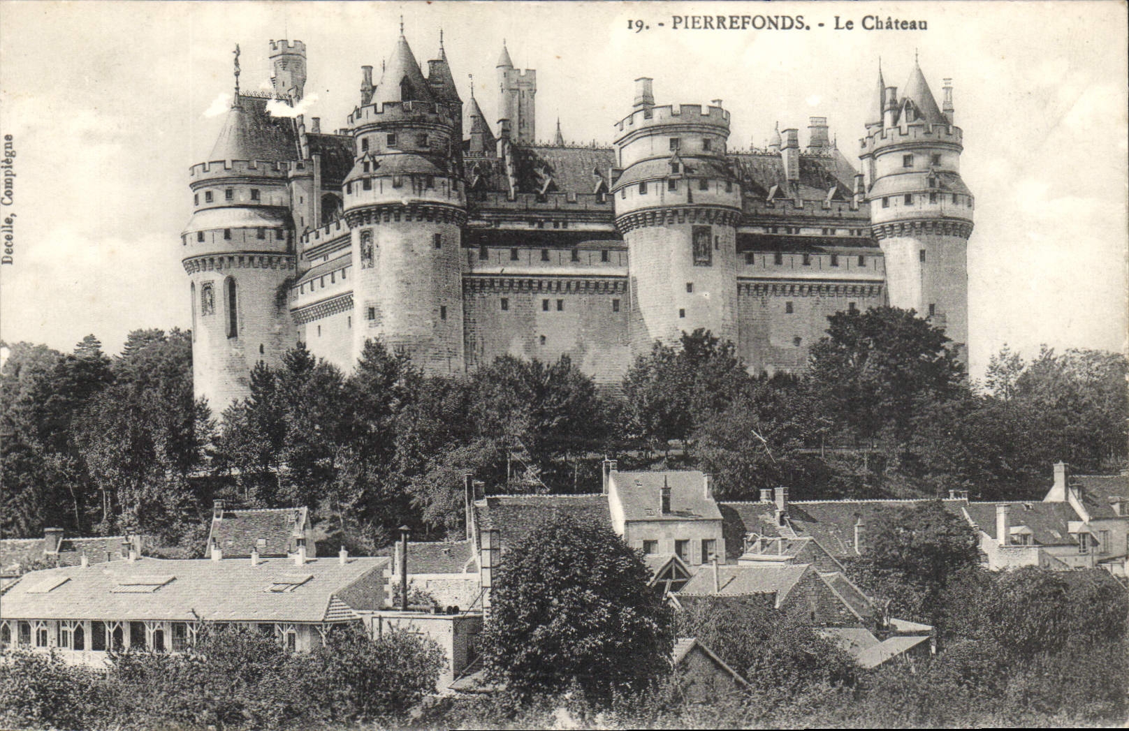 CPA Pierrefonds Le Chateau 