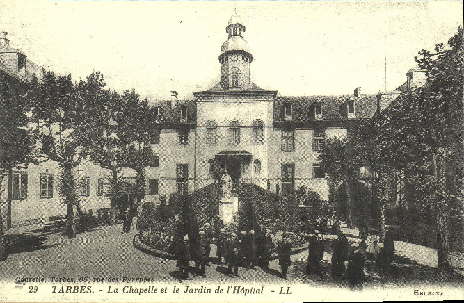 REPRO Tarbes La Chapelle et le Jardin de l'Hopital