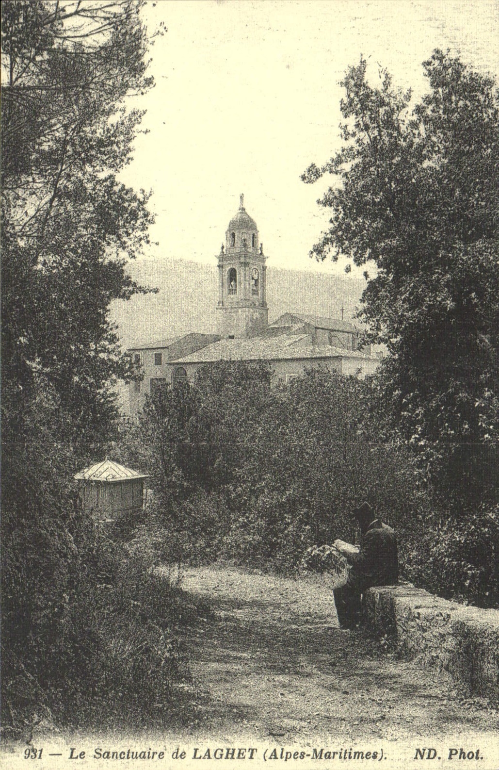 REPRO Le Sanctuaire de Laghet Alpes Maritimes 