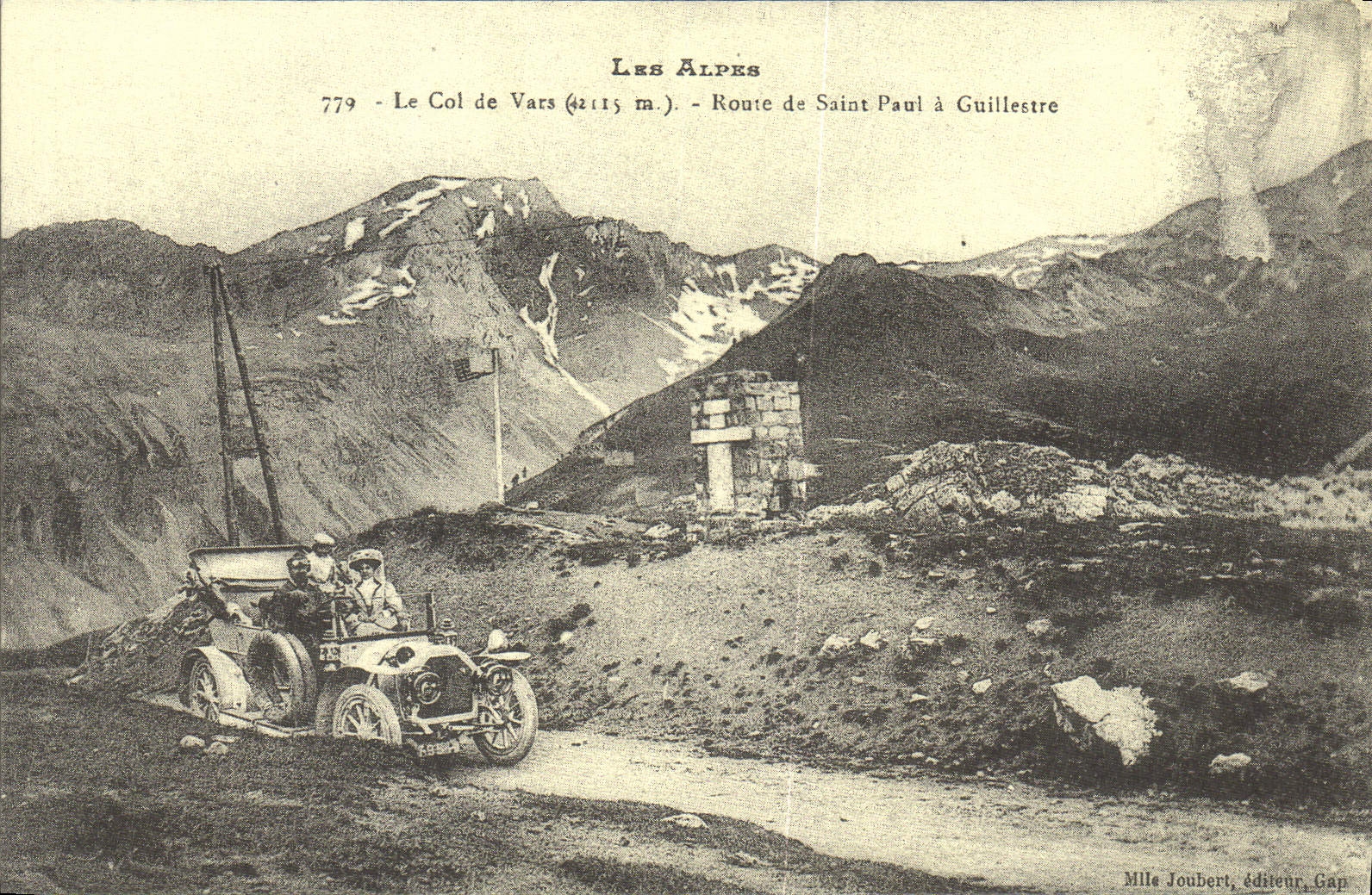 REPRO Le Col de Vaes Route de Saint Paul a Guillestre 