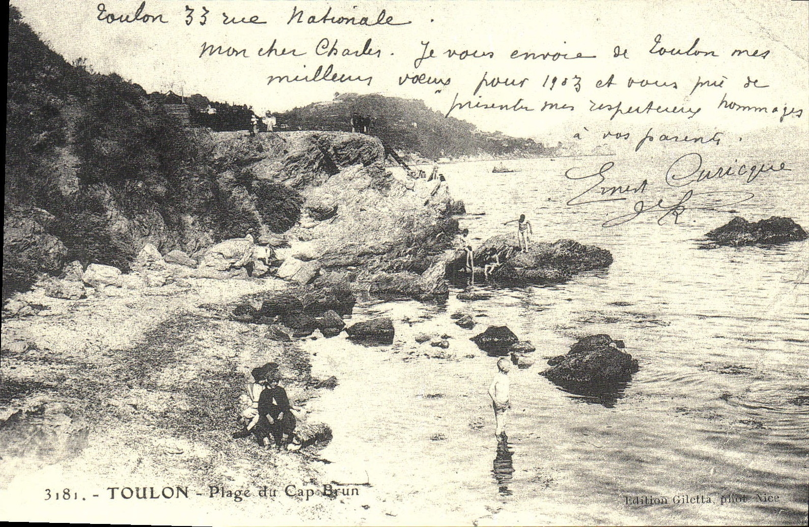 REPRO Toulon Plage du Cap Brun 