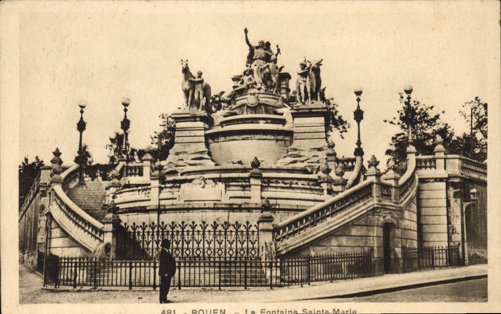 CPA Bolien Le Fontaine Sainte Marie