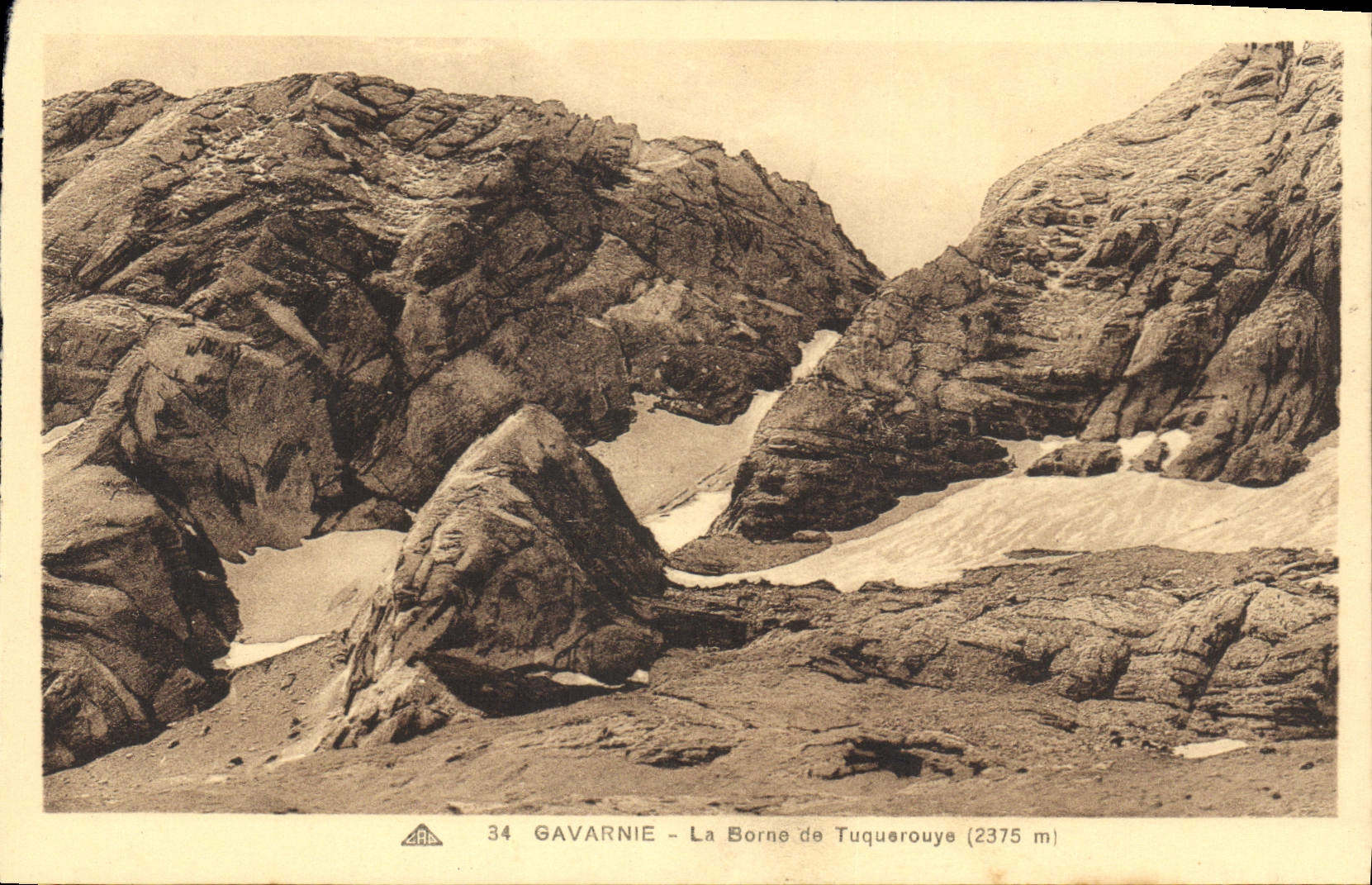 CPA Gavarnie La Borne de Tuquerouye 