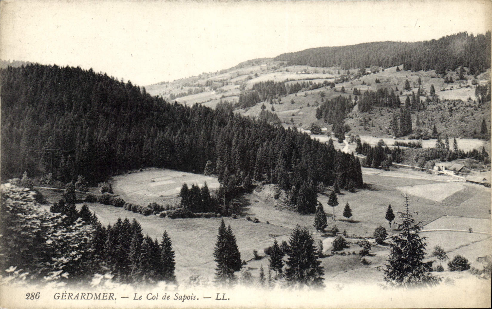 CPA Gerardmer Le Col de Sapois 