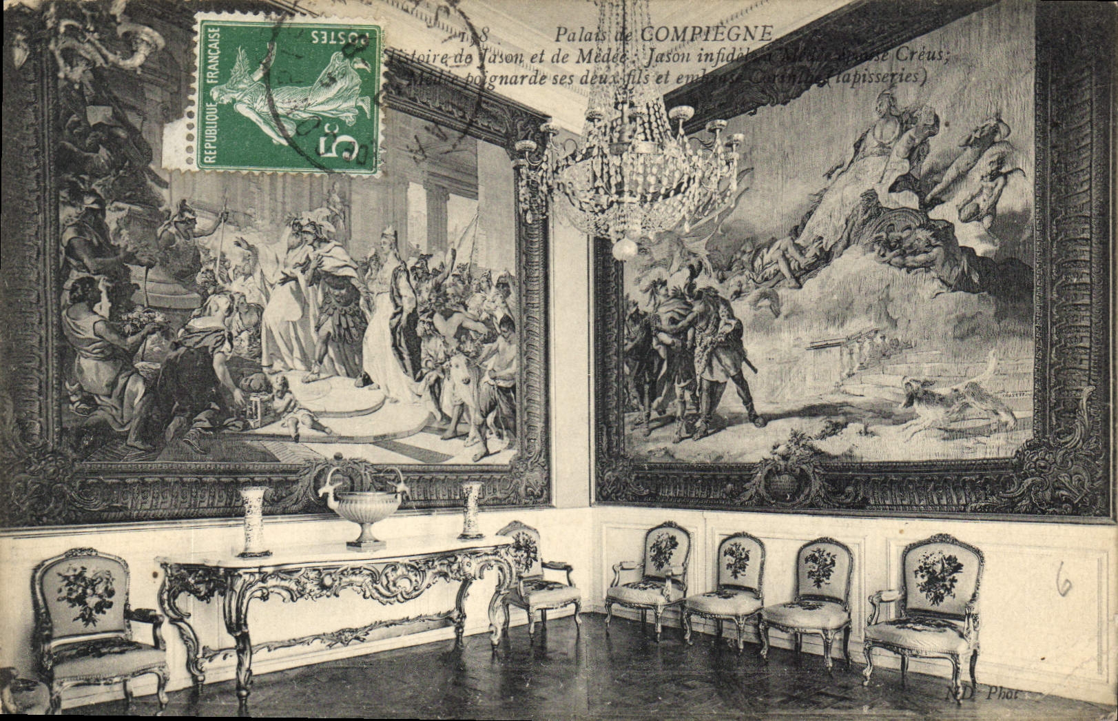 CPA Palais de Compiegne 